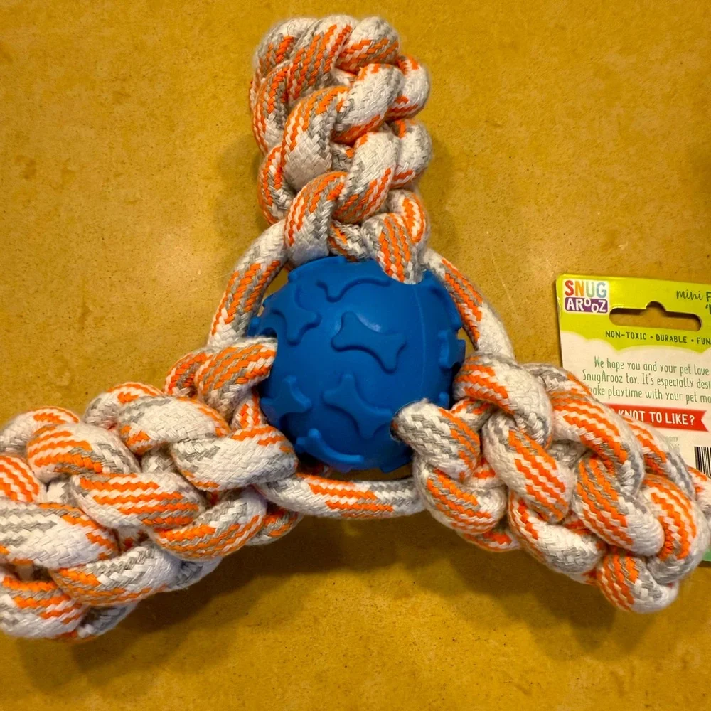Dog Toys Playology Snugarooz Chew Fetch Toys Bundle of 2 NWT